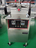 Friteuse à pression PFG-500, prix usine, type Broaster, KFC Computron 8000, 25L, 220V/380V, panneau programmable/manuel, pour poulet frit