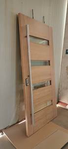 باب داخلي خشبي من قشرة خشب البلوط الطبيعي الصلب للشقق/الفلل/الوحدات السكنية - Product Image 2