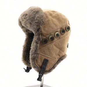 Gorro de Invierno para Esquí, Unisex, Cortavientos, Cálido, con Protección para las Orejas, Forrado de Piel Gruesa, a Prueba de Frío - Product Image 2