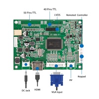 شاشة LCD من AUO مقاس 7 بوصات بدقة 800×480 طراز A070VTN06.4، شاشة TFT LCD لوحدة HMI، وحدة LCD مقاس 7 بوصات