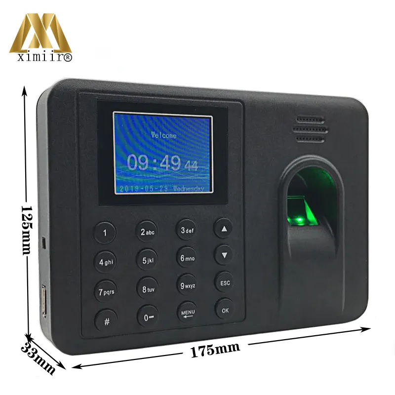 Mk-500 Teilnahme Zeit Karte Recorder Mit Fingerprint Usb,tcp/ip Kommunikation