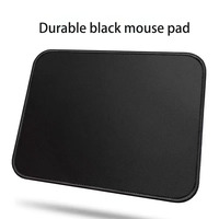 Tapis de souris de jeu en gros avec logo personnalisé imprimé, tapis de souris et de clavier pour gamer, tapis de souris PC noir vierge