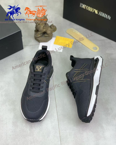 Amani Classic Genuine Leather Mesh Transpirable Lace-Up High Cut Suela gruesa Casual Sports Walking Shoes para hombres y mujeres - Product Image 4