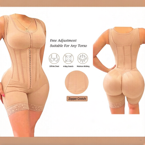 Body gainant à buste ouvert Fajase <span class=keywords><strong>Colombianas</strong></span> Post-opératoire Reducteur et Amincissant Post-partum Sculptant et Rehausseur de fesses pour courbes - Product Image 3
