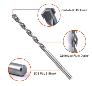 8pcs-set 400pcs-carton 11/32 ''-1/4'' <span class=keywords><strong>Carbide</strong></span> nghiêng nề và bê tông tác động quay búa khoan bit cho khoan bit Loại - Product Image 3