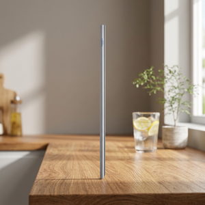 Custom Eco-Friendly Diamond-Tip Pure Titanium Thin Straw (Single) - Product Image 2