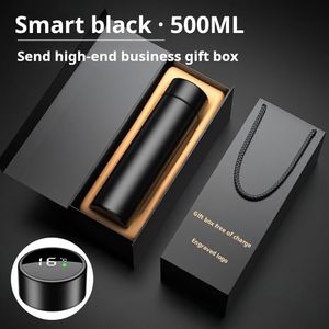 Temperature Display Stainless Steel Intelligent Water Bottle 500Ml Smart Digital <b>Thermos</b> - Product Image 6