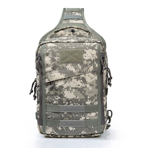 Bolsas de pecho tipo bandolera de camuflaje personalizadas HBS01 de tamaño pequeño para herramientas tácticas y equipo pequeño. - Product Image 4