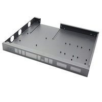 Fabrication de tôles découpées au laser, pliage d'acier laminé à froid, rivetage, soudage, estampage, boîtiers CNC, services OEM Chine