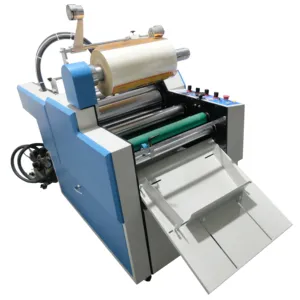SENWEI SWFM-540F A2 A3 BOPP film paper laminating machine Inflatable shaft 530mm by factory fast\ hot roll automatic laminator