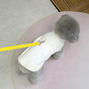 Moda Otoño Invierno <span class=keywords><strong>ropa</strong></span> <span class=keywords><strong>para</strong></span> <span class=keywords><strong>perros</strong></span> estilo callejero abrigo de algodón <span class=keywords><strong>para</strong></span> gatos de peluche Bichon Yorkie maltés urbano - Product Image 3