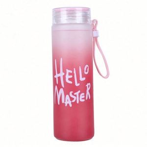 ขวดน้ำดื่มแก้วเปลี่ยนสี 400 มล. สีสันสดใส เป็นมิตรกับสิ่งแวดล้อม พร้อมฝาปิด สำหรับกลับไปโรงเรียน รับผลิตตามสั่งพร้อมโลโก้ - Product Image 4