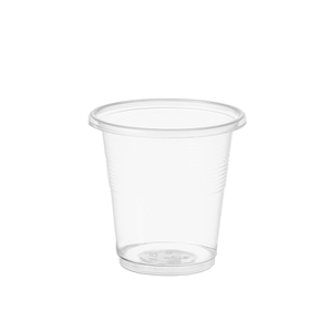 Vaso de Plástico PET Desechable Ecológico para Café, Té y Bebidas con Logotipo Personalizado, con Tapa Plana y Tipo Domo - Product Image 1