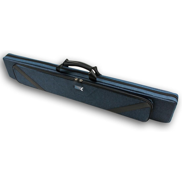 Free Sample Professional 3x4 Wood Soft Pool Cue Case Waterproof Custom Logo Snooker Carom Billiard Bag Stick Rest Storage