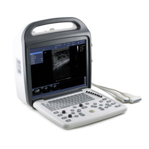 Mesin pemindai <span class=keywords><strong>Ultrasound</strong></span> medis dokter hewan, mesin <span class=keywords><strong>Ultrasound</strong></span> Doppler warna layar 15 "dengan 2 Probe - Product Image 2