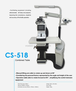 <span class=keywords><strong>Ophthalmic</strong></span> ausrüstung <span class=keywords><strong>CS</strong></span>-<span class=keywords><strong>518</strong></span> brechung einheit kombiniert tisch - Product Image 2
