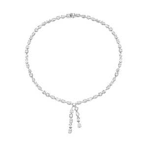Collier pendentif en or blanc 18 carats de luxe de fabrication indienne avec diamants multi-tailles pour femmes, disponible au prix d'usine - Product Image 4