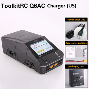 Chargeur intelligent sans fil magnétique à double mode d'entrée 1000W AC ToolkitRC Q6AC à haute efficacité pour drones - Product Image 5