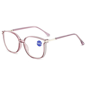Nouveau Offre Spéciale à la mode grand cadre progressif Anti lumière bleue lunettes de lecture conception en plastique unisexe lunettes de lecture - Product Image 4