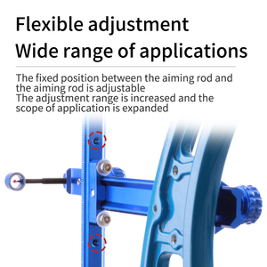 Spg bắn cung recurve <span class=keywords><strong>Bow</strong></span> <span class=keywords><strong>Sight</strong></span> 9 inch thể thao ngoài trời săn bắn bắn súng nhôm hình chữ t duy nhất <span class=keywords><strong>Pin</strong></span> điều chỉnh phụ kiện - Product Image 5