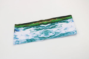 Bandeau Élastique Doux <span class=keywords><strong>à</strong></span> Motif Océanique pour Femmes et Hommes, Personnalisable, Accessoire de Sport, Yoga, Cyclisme, <span class=keywords><strong>Course</strong></span> en Plein Air - Product Image 6