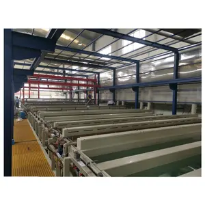 Full automatic sliver copper nickel chrome rotary rack plating line equipment