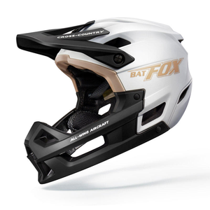 Casque intégral BATFOX pour adultes, vélo de montagne, cross-country, protection de la tête, respirant, résistant aux chocs, avec visière - Product Image 3