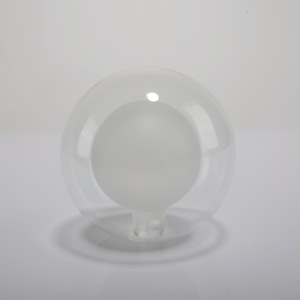 <span class=keywords><strong>Abat</strong></span>-<span class=keywords><strong>jour</strong></span> sphérique en verre soufflé borosilicate transparent 3.3 à double paroi du fabricant OEM pour plafonniers muraux traditionnels et modernes - Product Image 1