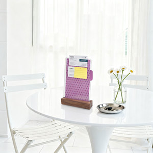 Kệ Để Danh Thiếp Bằng Gỗ Để Bàn, Giá Để Danh Thiếp Vững Chắc Cho Bàn Làm Việc, Quầy Sắp Xếp Bàn Làm Việc - Product Image 3