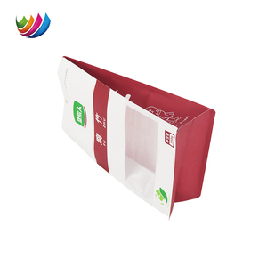 Sachets personnalisés imprimés en papier de soja à fond plat, résistants à l'humidité, avec fenêtre transparente pour la conservation des aliments - Product Image 4