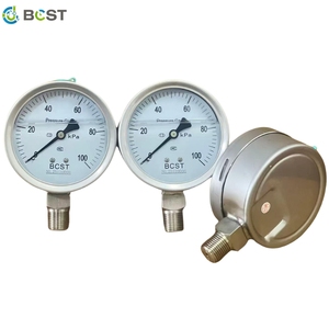BCST Model Y <strong>Bourdon</strong> Tube Hydraulic Safe Oil <strong>Pressure</strong> <strong>Gauge</strong> with -0.1MPa to 60MPa Range - Product Image 3