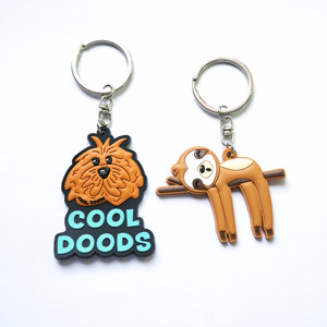 LLavero personalizado con logotipo fresco, llavero de PVC de veneno de araña personalizado, llavero de goma suave de Anime con su diseño genial - Product Image 4