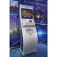 Machine libre-service Scanner de codes à barres Crypto ATM et kiosque de paiement par carte Jeton UsdT ATM
