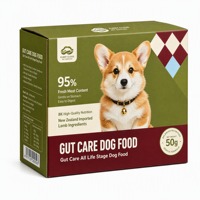 Boîte d'emballage personnalisée pour aliments pour chats, recyclable, imprimée en CMJN, boîte d'expédition en carton ondulé pour animaux de compagnie, boîte pliable en papier pour envoi postal, en vrac