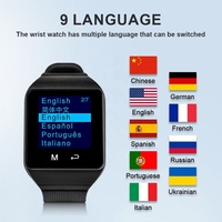 Bouton SOS d'urgence pour hôpital avec récepteur de bip de montre-bracelet, système d'appel sans fil, montre-pager pour restaurant, café, clinique