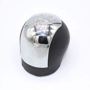 Pommeau de levier de vitesse Opel 5/6 vitesses, manuel, ergonomique, en plastique, avec design à couvercle ouvert - Product Image 3