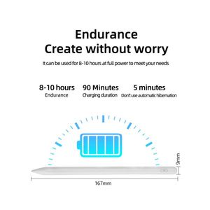 Lápiz Táctil Universal 2 en 1 para <span class=keywords><strong>Iphone</strong></span> <span class=keywords><strong>13</strong></span>, Lápiz de Dibujo para Tableta, Disco - Product Image 5