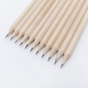 School Students Supply 7 Inch HB Natural Wood Pencil High Quality Graphite Pencil