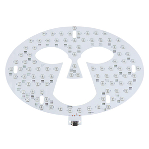 PCB lắp ráp OEM màu đỏ và màu xanh Mặt nạ bảng mạch tùy chỉnh led vẻ đẹp mặt nạ pcba thiết kế và sản xuất - Product Image 2