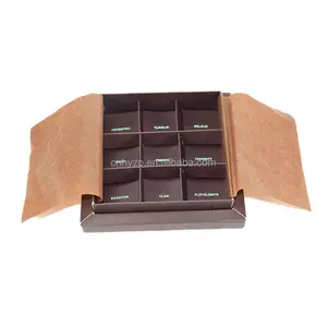 Luxe China Op Maat Gemaakte Lege Specificatie Chocoladeverpakking Biscuit Snoep Met Distributeur