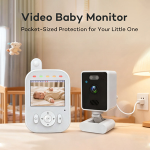 <span class=keywords><strong>Meilleur</strong></span> prix Moniteur vidéo numérique pour bébé 2,8 pouces 720p avec caméra Détection des pleurs Nouveau moniteur audio pour bébé Caméra pour bébé - Product Image 2