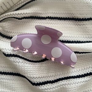 CHUJIAN Pinzas para el Cabello de Acetato con Grandes Puntos de Colores Ecológicas, Exquisitas Horquillas Retro Premium para Uso Diario - Product Image 4