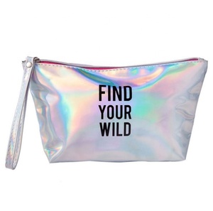 Fashion <b>Women</b> Outdoor Lightweight Makeup Case Laser Pvc Zipper Cosmetic <b>Bags</b> Hologram <b>Toiletry</b> <b>Bag</b> Pouch - Product Image 4