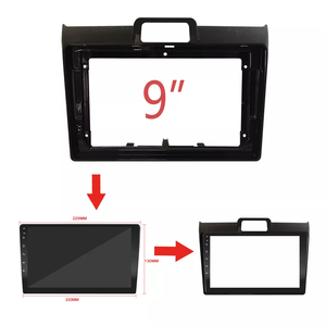 Aijia xe nội thất Phụ kiện cho TOYOTA 2015 Corolla axio Fielder 9inch xe Navigation khung <span class=keywords><strong>Android</strong></span> fascia Bảng điều chỉnh - Product Image 4