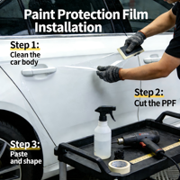 Film de protection de peinture transparent TPU 7,5 mil anti-rayures auto-réparateur anti-UV/infrarouge pour Tesla Model, garantie 7 ans, tous modèles de voitures