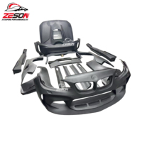 Kit carrosserie large pour BMW M2 2014-2021, kit carrosserie pour BMW F87 M2 Competition, pare-chocs aérodynamiques, kit carrosserie
