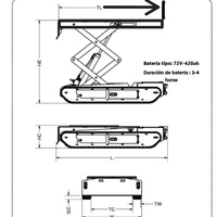 Nouveaux produits phares : Petit élévateur à ciseaux hydraulique électrique mobile tout-terrain à levée moyenne autopropulsé