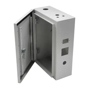 Cheap Stainless Steel Box Machined Metal Electrical Enclosure Case Sheet Metal Fabricated Distribution Energy Storage Box