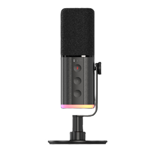 Microphone filaire directionnel pour <span class=keywords><strong>ordinateur</strong></span>, qualité studio, RGB, XLR, avec support, pour streaming et <span class=keywords><strong>enregistrement</strong></span> - Product Image 5