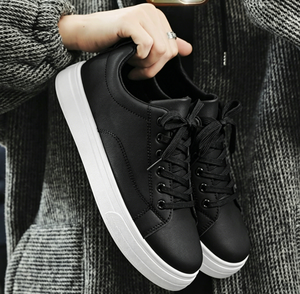 Nuove <span class=keywords><strong>Scarpe</strong></span> da Skateboard da <span class=keywords><strong>Uomo</strong></span>, Versione Coreana, Versatili, Casual, <span class=keywords><strong>con</strong></span> <span class=keywords><strong>Suola</strong></span> Morbida, <span class=keywords><strong>Scarpe</strong></span> Bianche Traspiranti, <span class=keywords><strong>Scarpe</strong></span> da Lavoro <span class=keywords><strong>Nere</strong></span> - Product Image 2